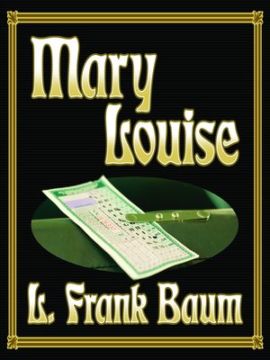 cover image of Mary Louise